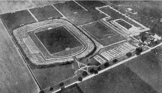 Wackerstadion, heute Stadion des Friedens